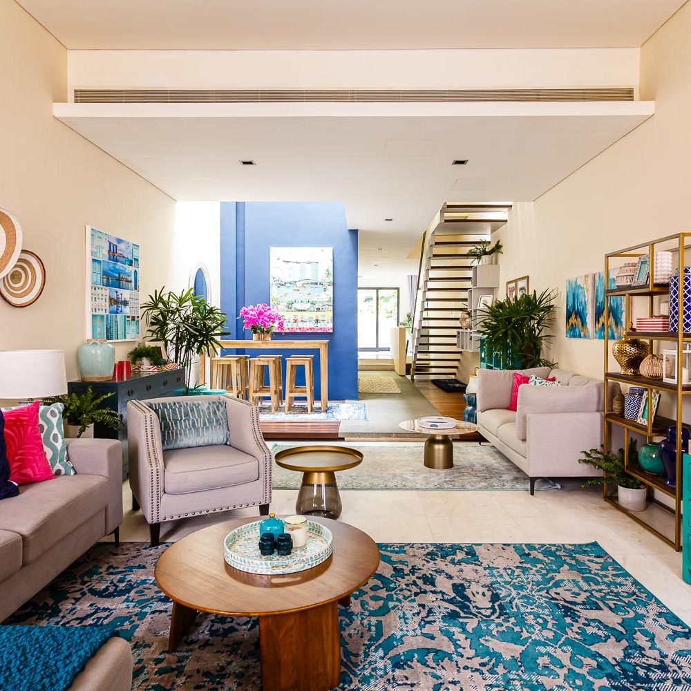 1.Living and Entertaining Area